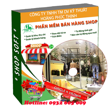 Phần mềm quản lý Cửa hàng, Siêu thị Mini, Tạp hóa, Shop thời trang